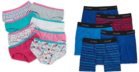 hanes youth underwear